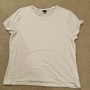 Express White Short Sleeve Tee